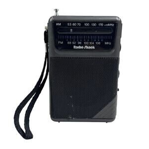Radio Shack AM/FM Portable Radio Model 12-454 – Tested & Working